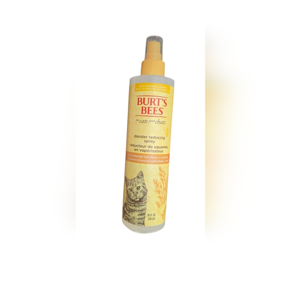Burt's Bees Cat Dander Spray - Yellow and Red - Picture 1 of 3
